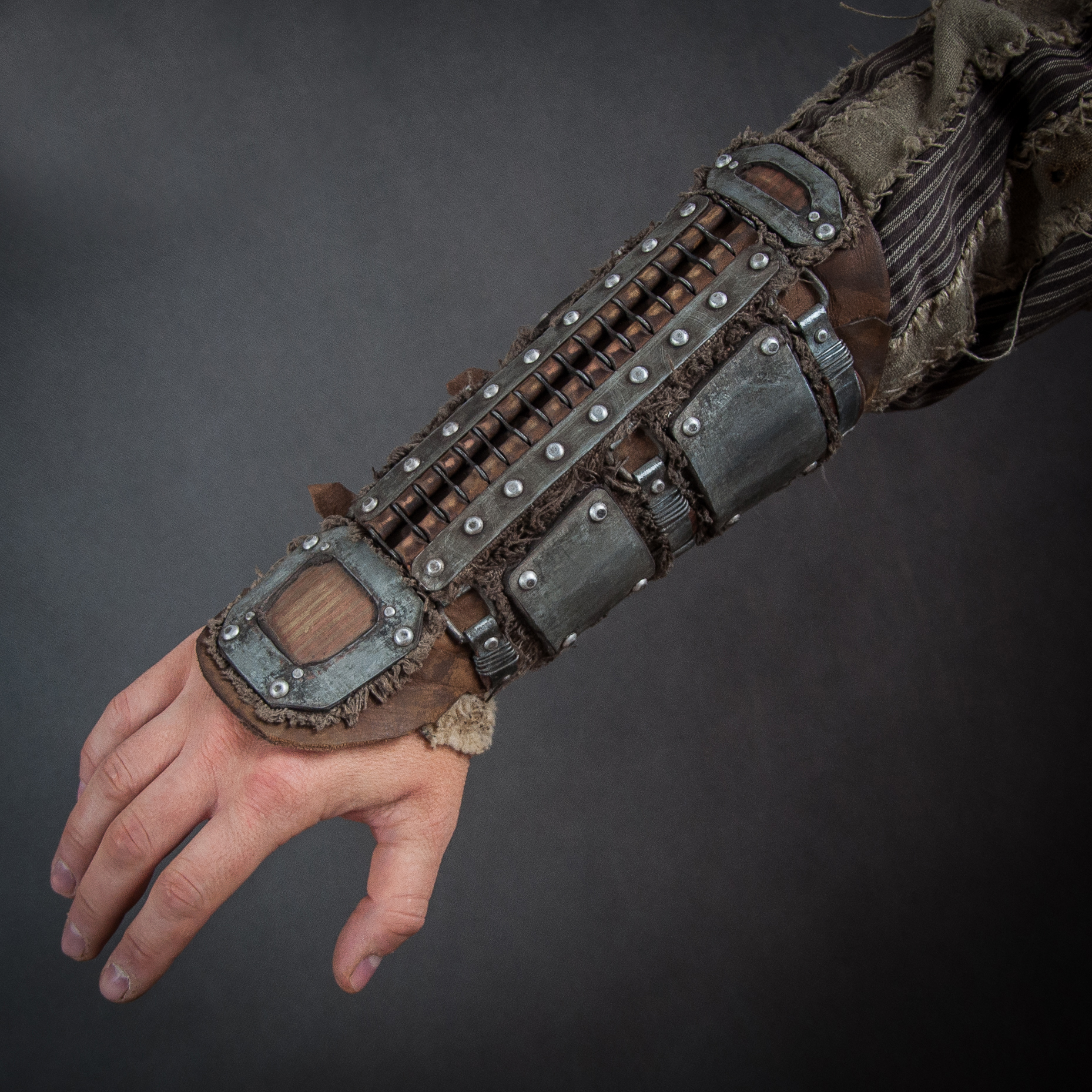 steel-bracer-brass-vambrace
